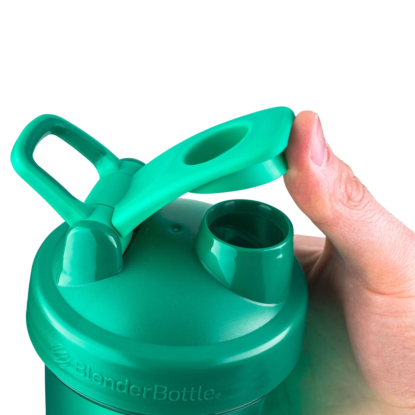 Classic V2 24Oz Dark Teal Shaker Cup with Flip-Top Lid