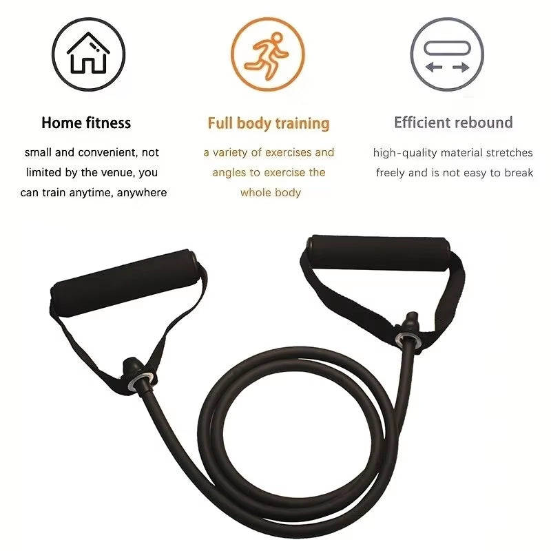 Resistance Bands with Handles, Exercise Bands, Workout Bands with Handles for Men Women, Strength Training Equipment at Home