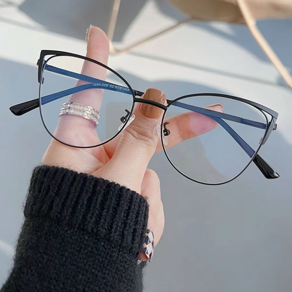 Blue Light Blocking Glasses for Women Optical Spectacle Eye Protection Computer Eyeglasses Fashion Brand Designers Eyewear